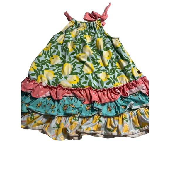 Matilda Jane Freshly Squeezed Lemonade Dress Size 4 Excellent very gently used c - Picture 3 of 8